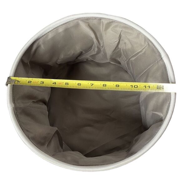 Dog’s *NEW* Light Gray & White Toy Basket w/Rope Handles (For Small Dogs) - Picture 8 of 10